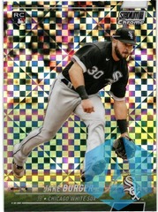 2022 Topps Stadium Club Chrome X-Fractor Jake Burger #157 RC Chicago White Sox